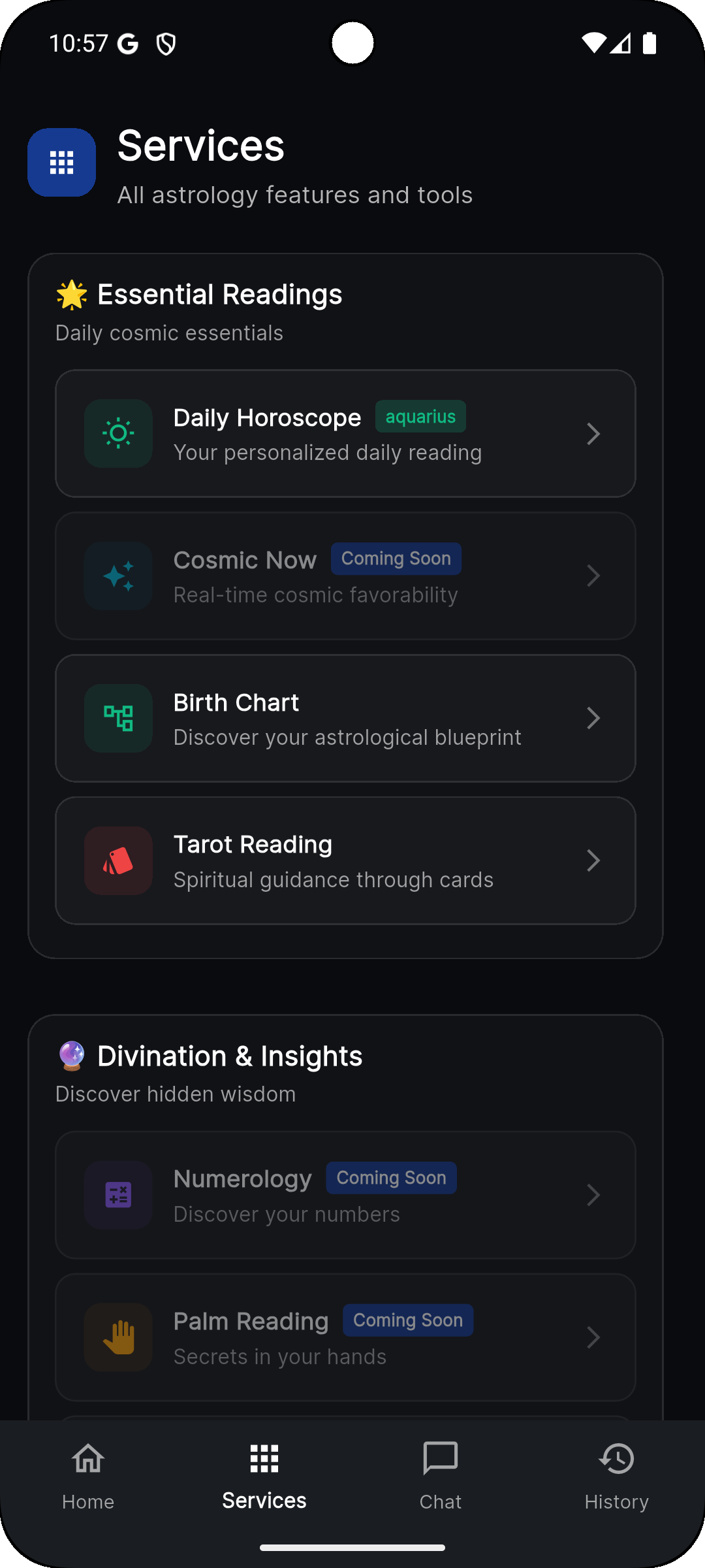 AstroNav App Screenshot 3